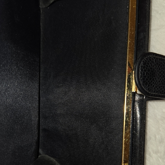 Chanel Black Vintage Caviar Leather Wallet  Full Inclusion - Picture 9 of 12